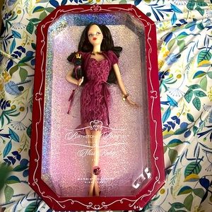 In box Barbie birthstone ruby moth of June barbie